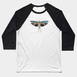 Moth in Pastel Colors Baseball T-Shirt